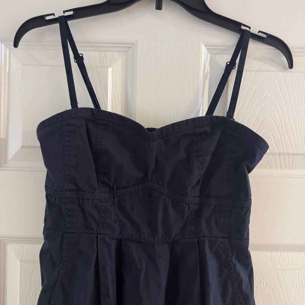 American Eagle Outfitters Navy Strapless Dress